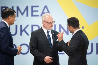 Эгилс Левитс, зеленский