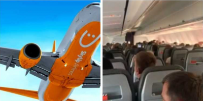 'Слава Україні' та гімн: українці відзначали День незалежності на борту літака