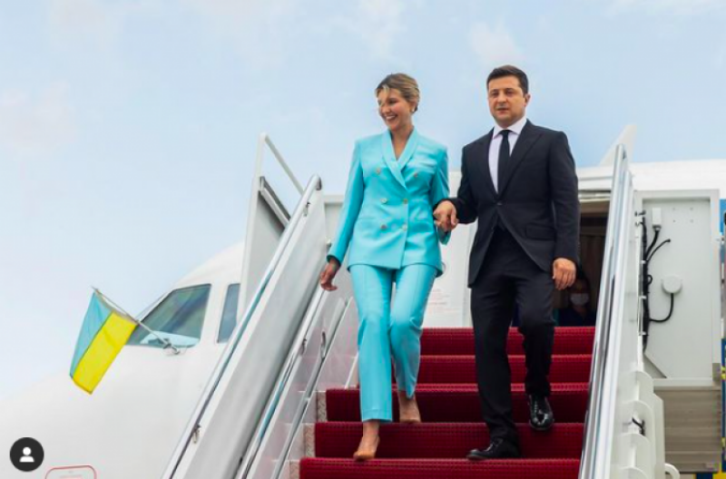 Зеленский прибыл в Великобританию на Конференцию ООН по изменению климата