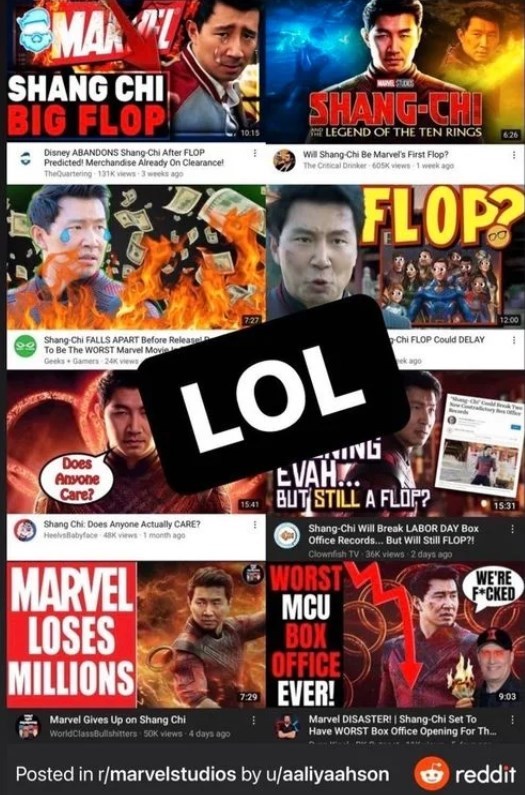 Фільм Шан-Чі та легенда десяти кілець побив рекорд Фільм Шан-Чі та легенда десяти кілець побив рекорд