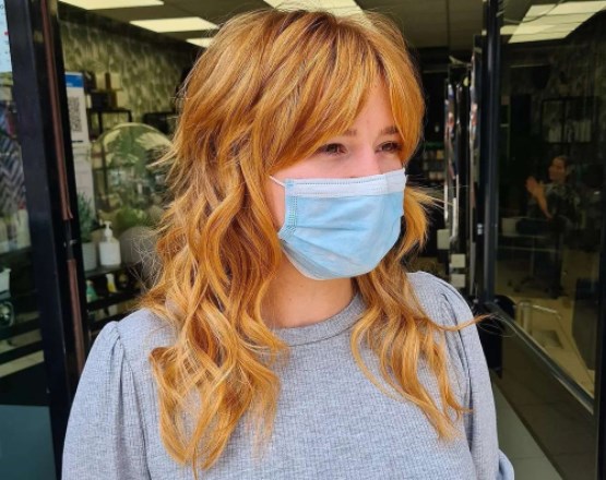 Модна стрижка на довге волосся 2021 напівшег Модна стрижка на довге волосся 2021 напівшег