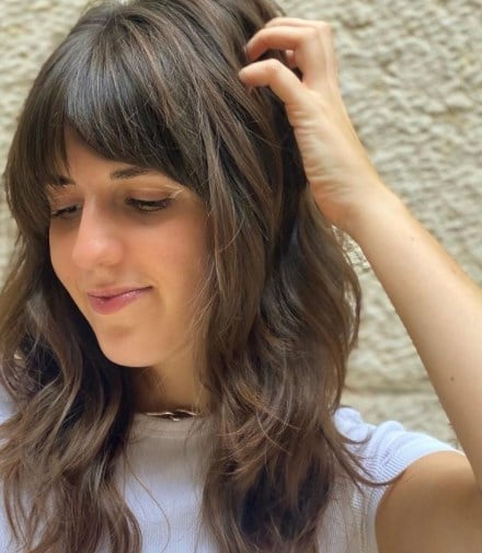 Модна стрижка на довге волосся 2021 напівшег Модна стрижка на довге волосся 2021 напівшег