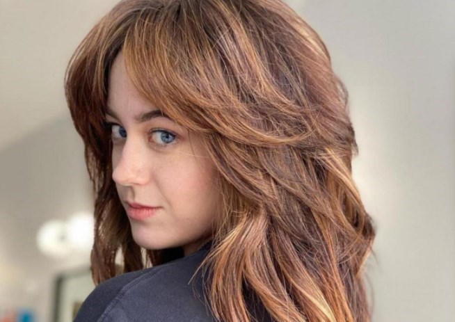 Модна стрижка на довге волосся 2021 напівшег Модна стрижка на довге волосся 2021 напівшег