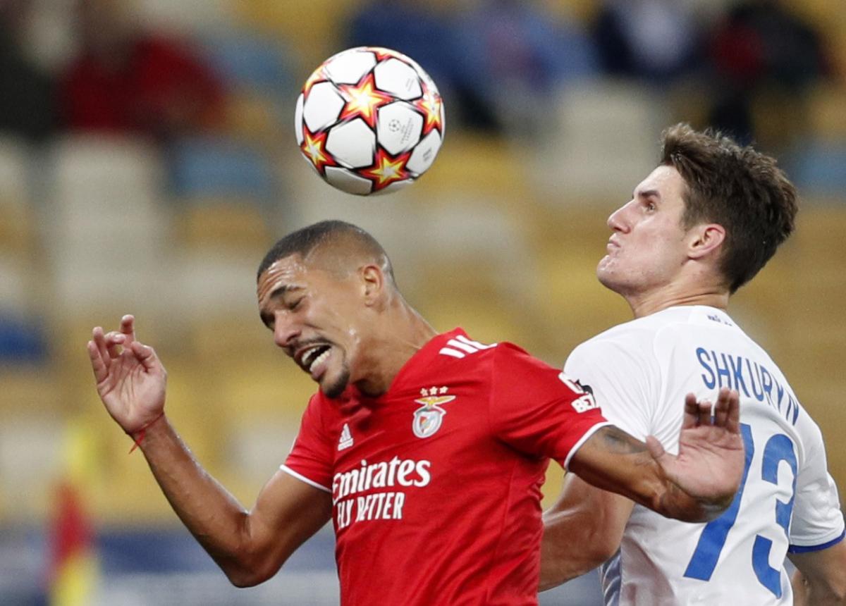 Динамо-Бенфика Лига чемпионов