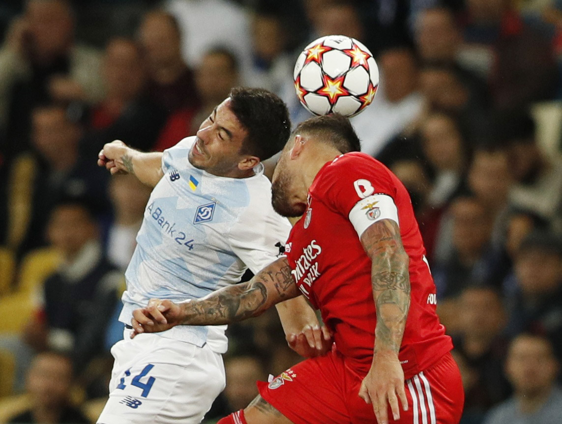 Динамо-Бенфика Лига чемпионов