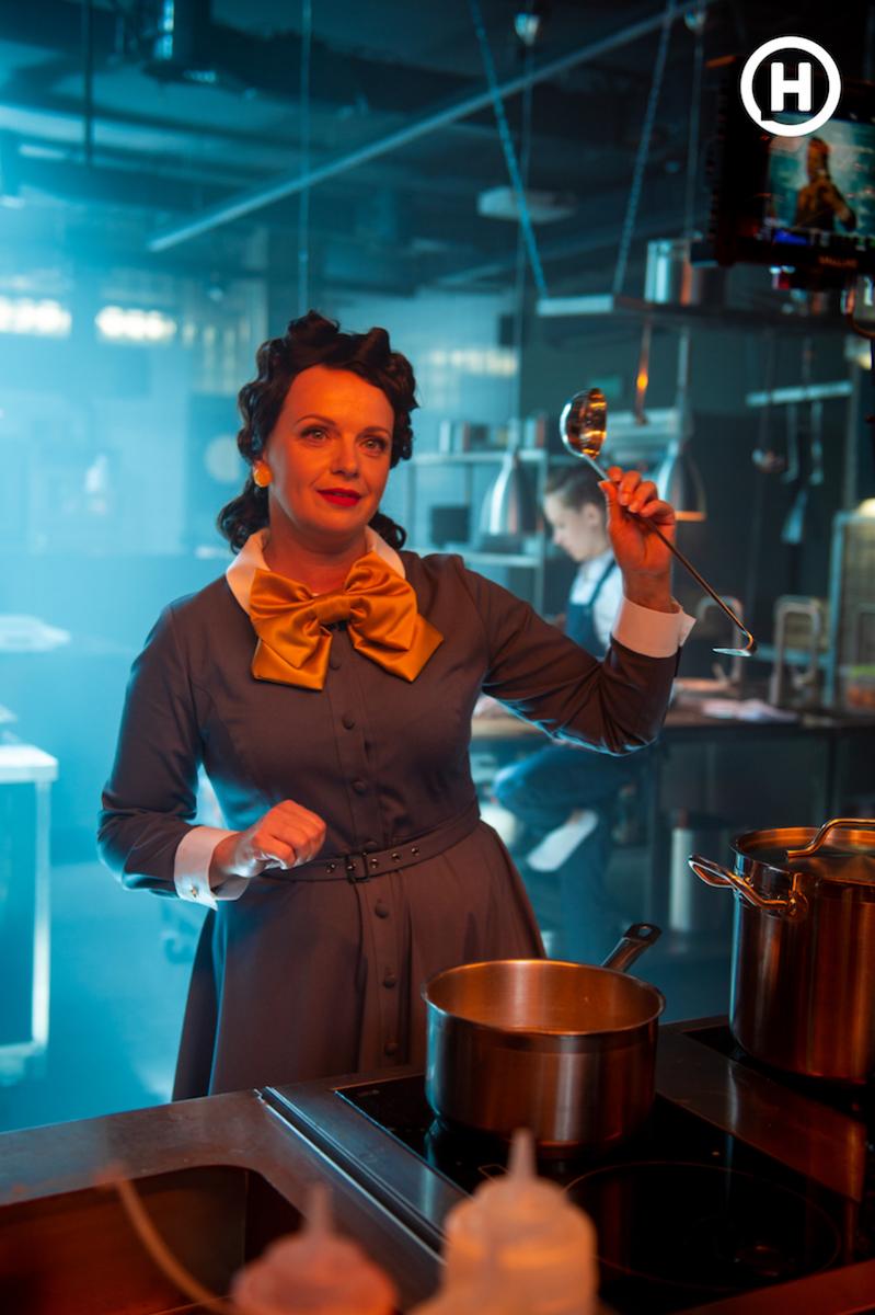 Ирма Витовская о съемках фильма 'Вкус свободы': 'Это авантюра - поразить мир украинскими блюдами'