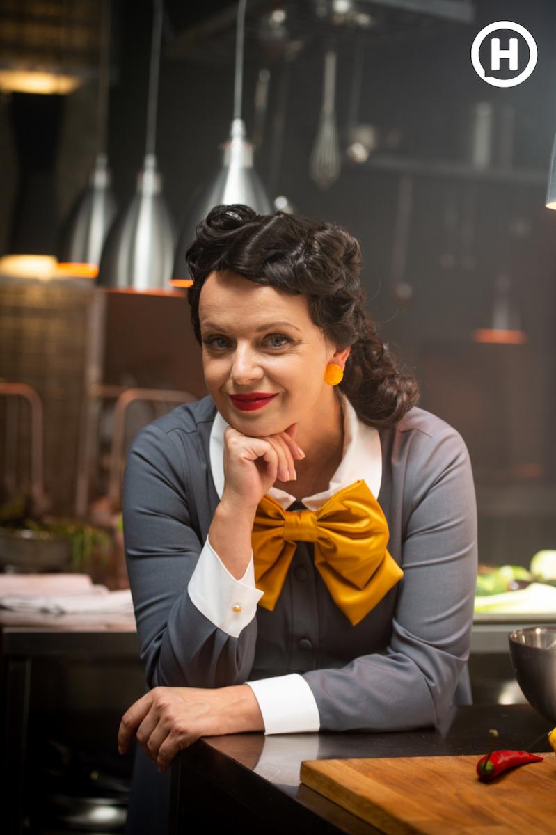 Ирма Витовская о съемках фильма 'Вкус свободы': 'Это авантюра - поразить мир украинскими блюдами'