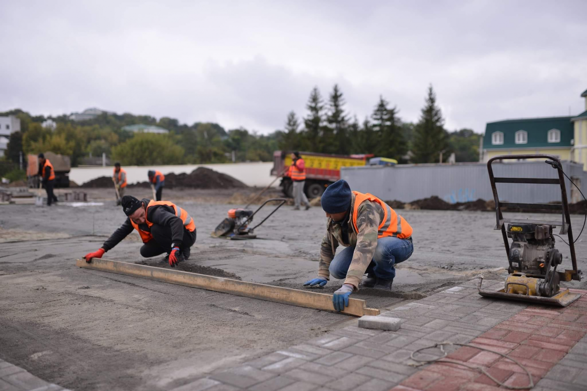 В Каневе в рамках 'Большой стройки' достроили Шевченковский центр, теперь создают парк