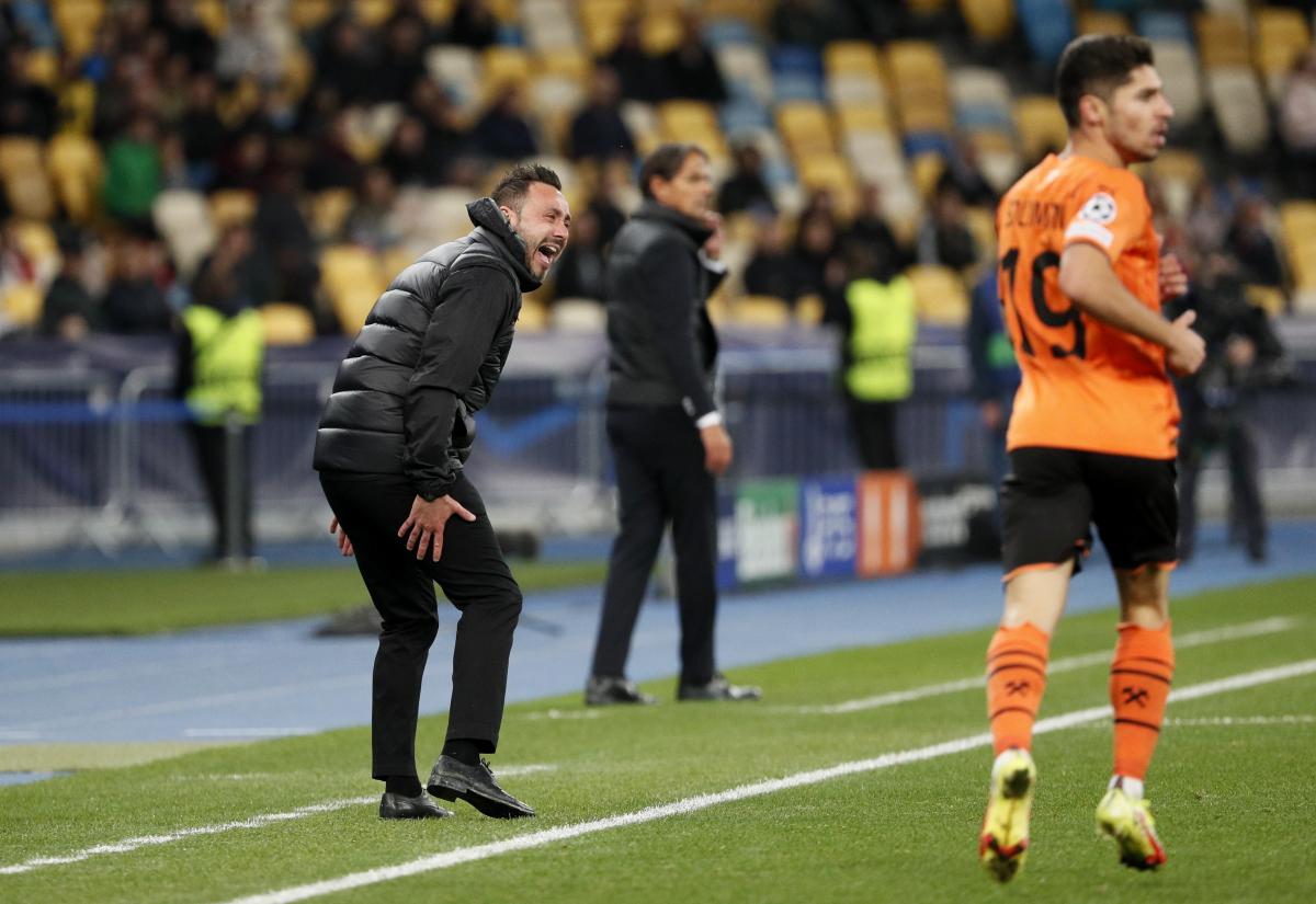 Шахтер - Интер Лига чемпионов