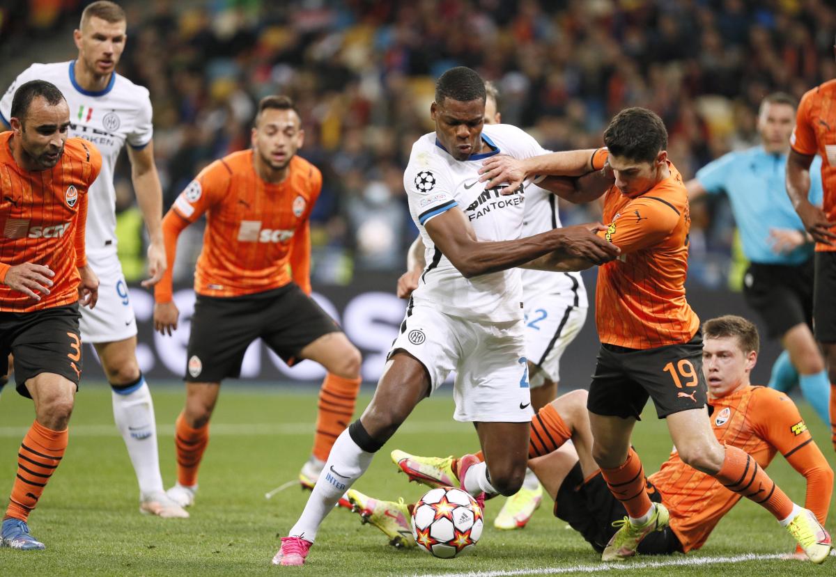 Шахтер - Интер Лига чемпионов