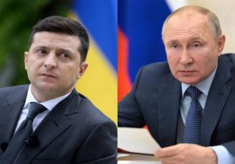 Путин, Зеленский