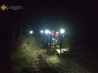 вибух у Карпатах