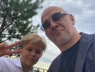Потап з сином