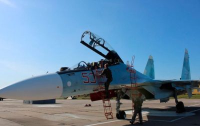 Росія перекинула до Білорусі винищувачі: їх розмістили у 400 кілометрах від Києва Росія перекинула до Білорусі винищувачі: їх розмістили у 400 кілометрах від Києва