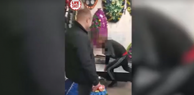 З туалетним папером і варенням: росіянин прокинувся в труні - відео