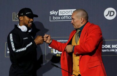 Не проспіть: коли і де дивитися мегафайт Олександр Усик – Ентоні Джошуа