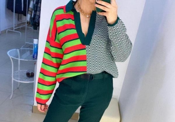 У моду на осінь-зиму 2021 2022 прийшли дуже теплі светри з принтами дивовижної краси