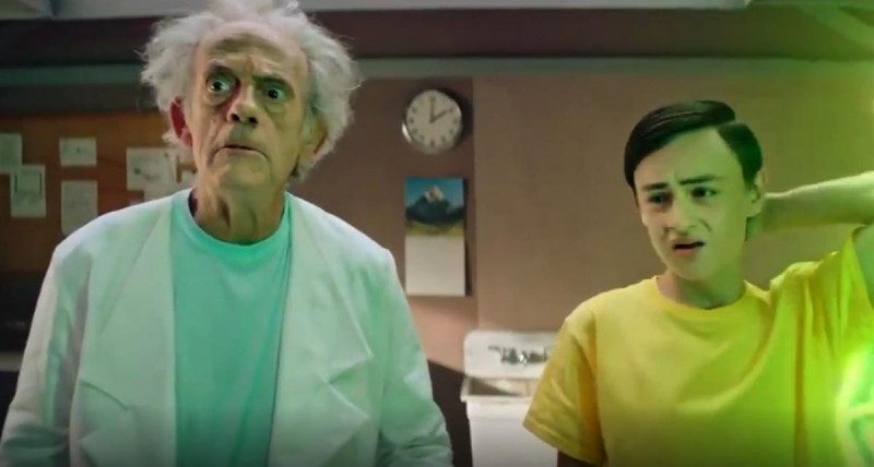 Крістофер Ллойд з'явився в ролі Ріка в нових серіях Ріка і Морті