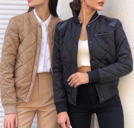 Модні куртки бомбери осінь-зима 2021 2022