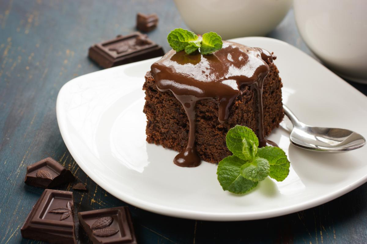 Самый вкусный шоколадный кекс: рецепт за 5 минут