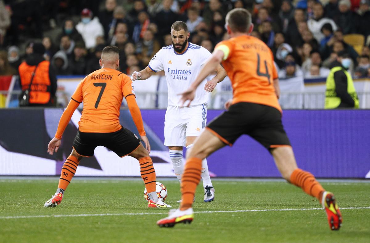 Шахтер-Реал Лига Чемпионов