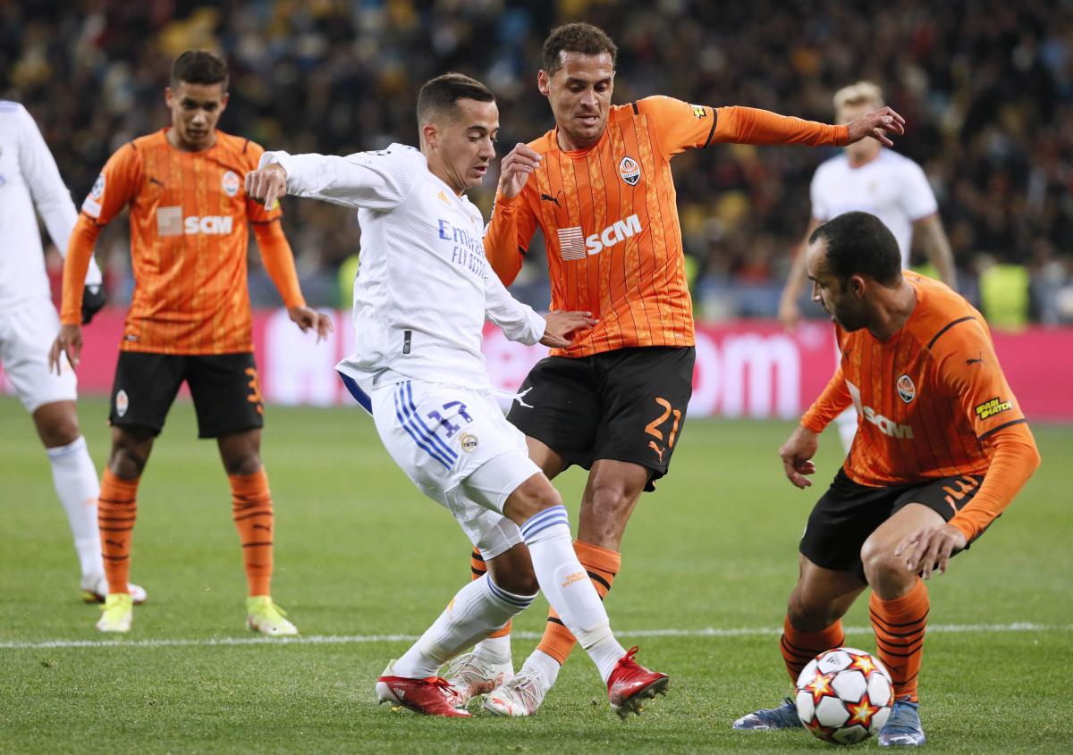 Шахтер-Реал Лига Чемпионов