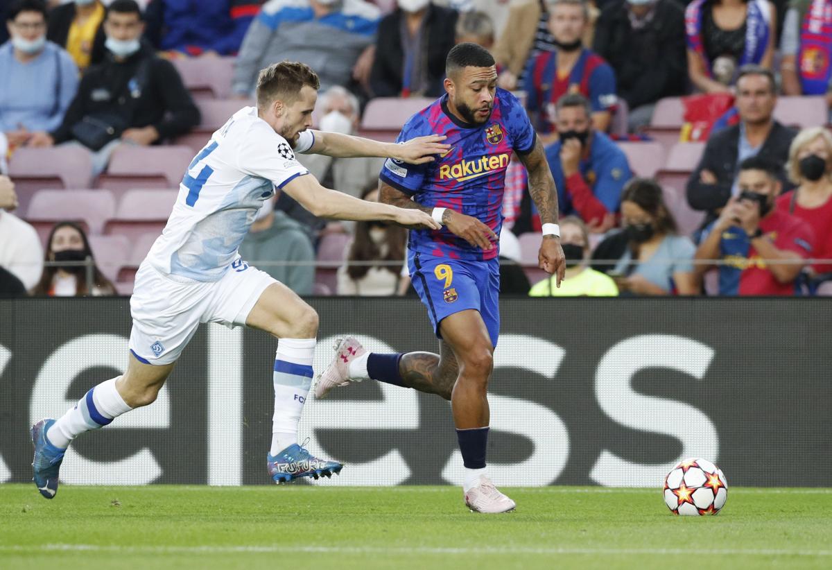 Барселона-Динамо Лига чемпионов