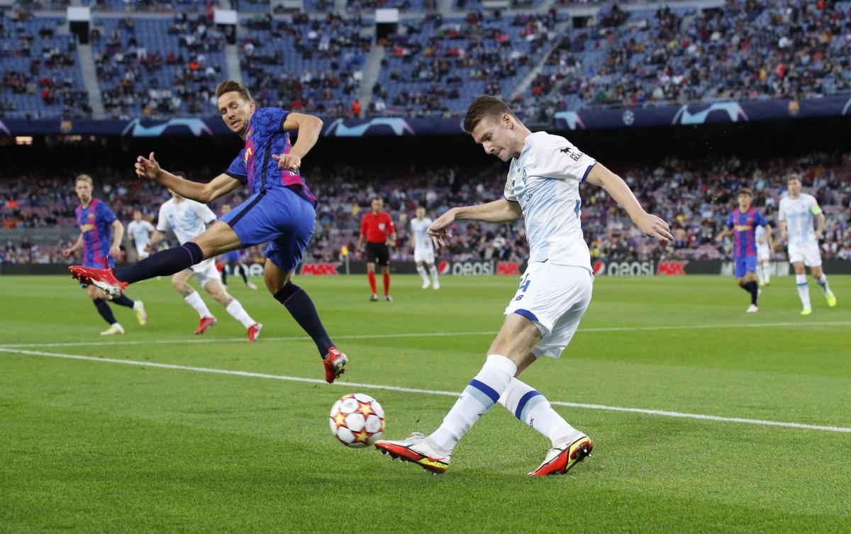 Барселона-Динамо Лига чемпионов