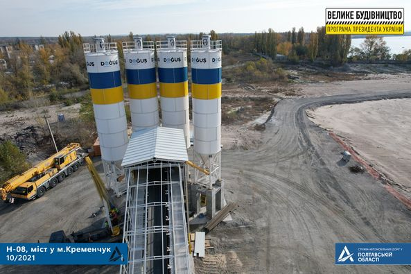 У Кременчуці змонтували завод для У Кременчуці змонтували завод для