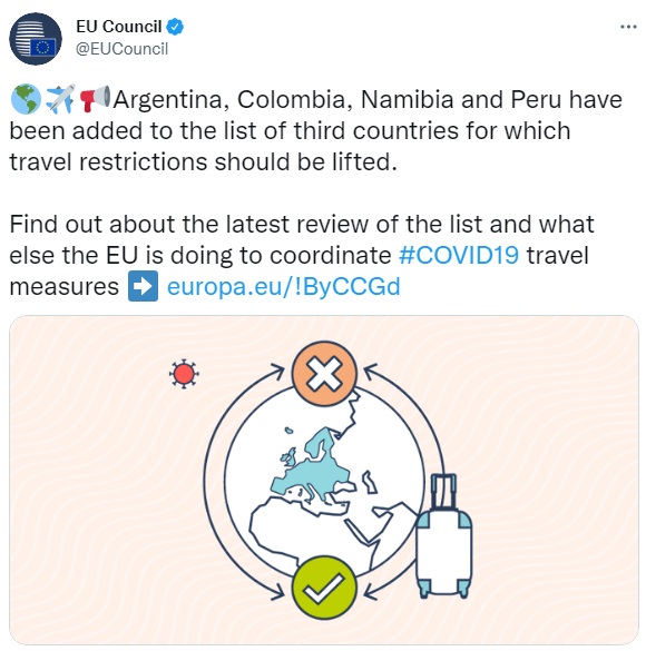 Україна втрималася в 'зеленому списку': ЄС відкрив кордони для туризму