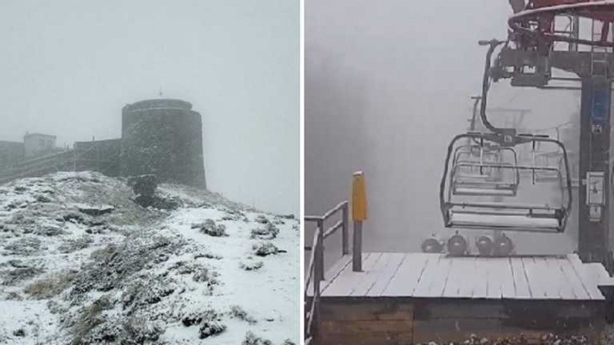 В Карпатах бушует настоящая зима – с морозом и снегом: фото с популярных украинских курортов