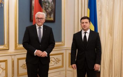 Зеленський обговорив із президентом Німеччини СП-2, Донбас та Крим