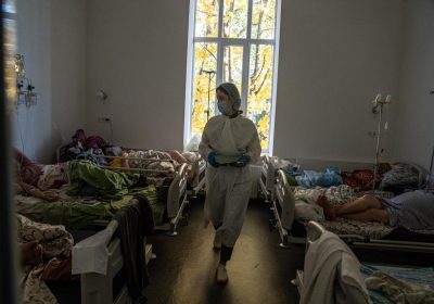 Жуткие кадры из антиковидных больниц