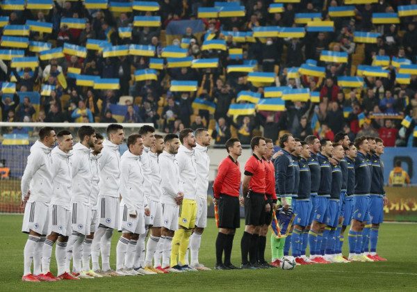 Збірна України втратила перемогу у відборі на ЧС-2022