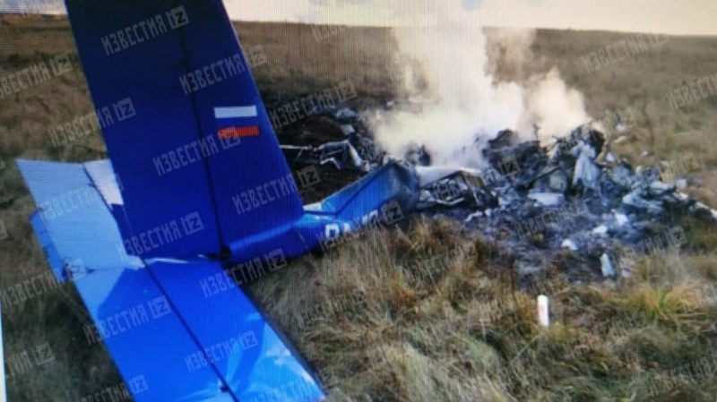 Під Москвою розбився літак: всі, хто знаходився на борту, загинули