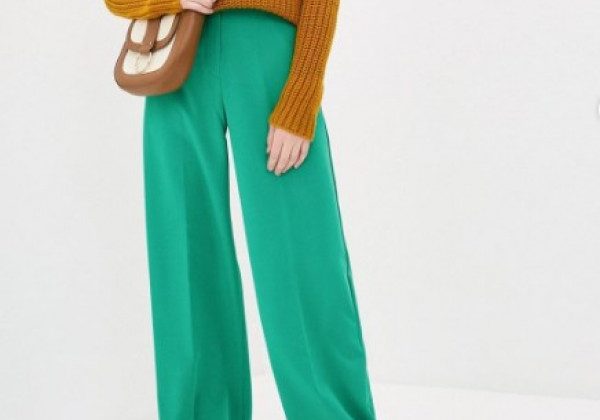 Модные женские брюки палаццо осень-зима 2021 2022 Модные женские брюки палаццо осень-зима 2021 2022