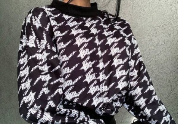 Модный принт гусиная лапка 2021 2022 Модный принт гусиная лапка 2021 2022