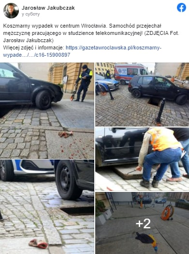 Украинскому заробитчанину в Польше на голову наехало авто