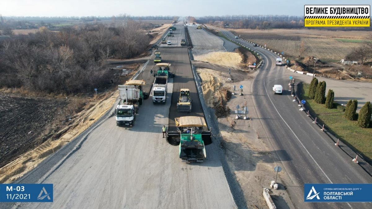 По программе Зеленского на трассе Киев-Харьков построили два новых моста По программе Зеленского на трассе Киев-Харьков построили два новых моста