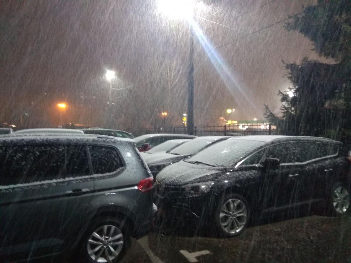 Снег в Киеве Снег в Киеве