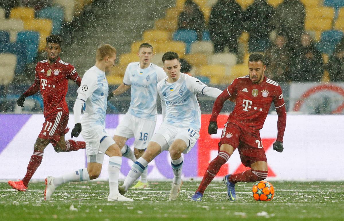 Динамо - Бавария Лига чемпионов