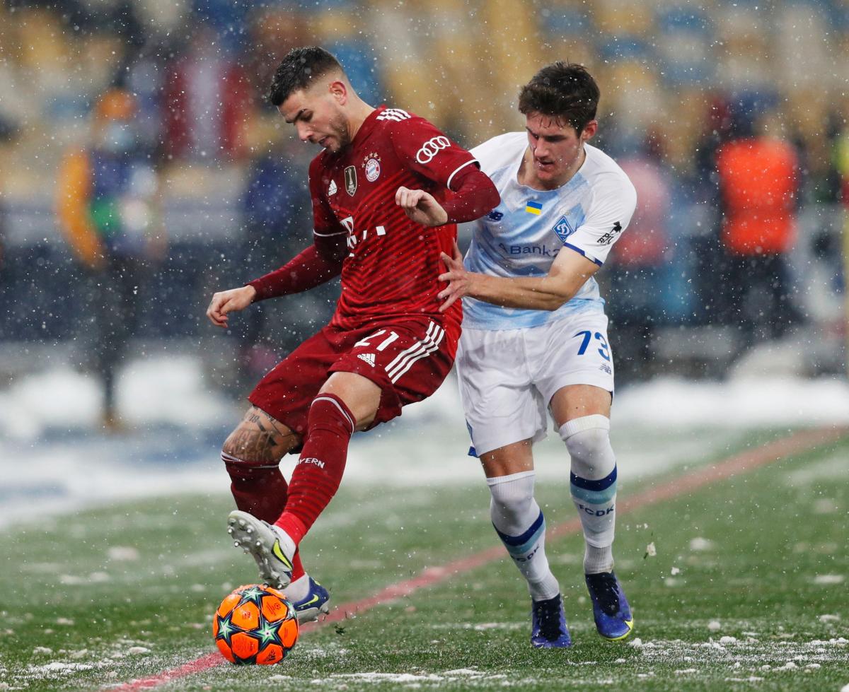 Динамо - Бавария Лига чемпионов