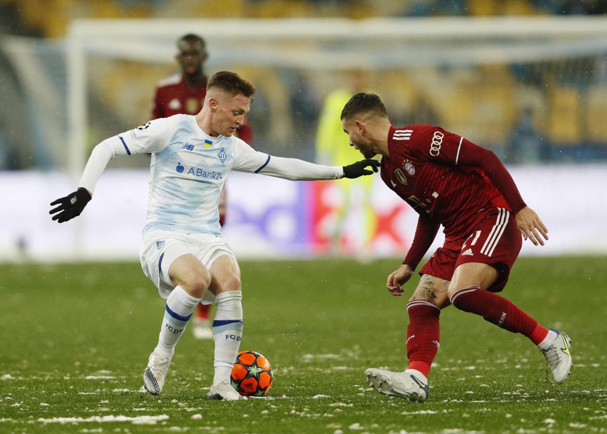 Динамо - Бавария Лига чемпионов