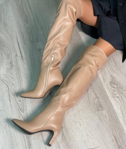 Модные ботфорты зима 2022 Модные ботфорты зима 2022