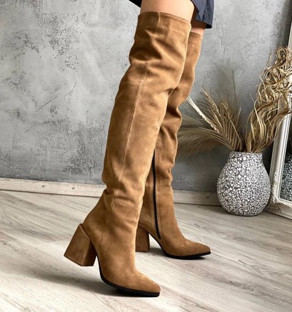 Модные ботфорты зима 2022 Модные ботфорты зима 2022