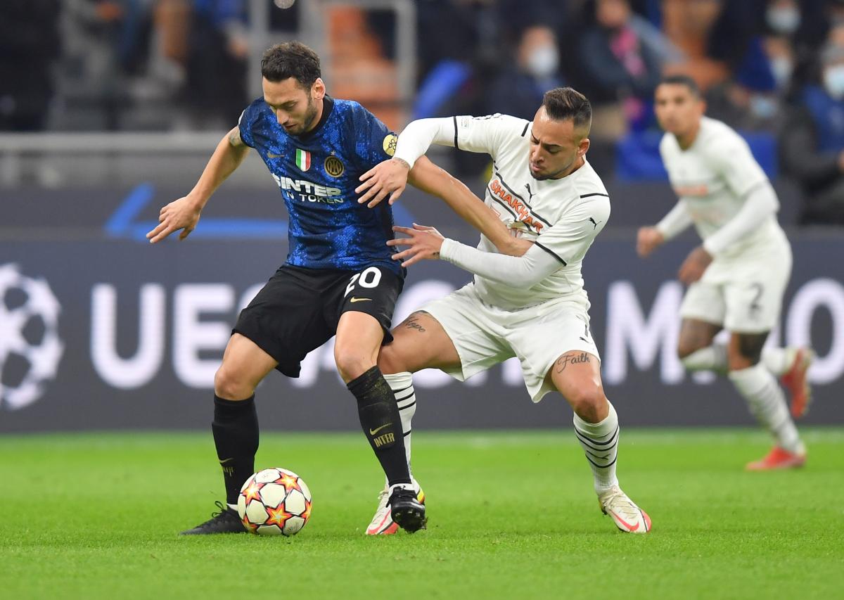 Интер - Шахтер Лига чемпионов