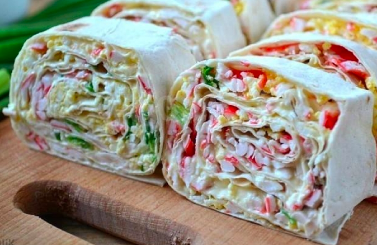 Рецепты Закусок На Новый Год Из Лаваша