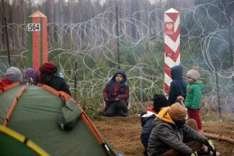 мигранты, беженцы, Беларусь, Польша