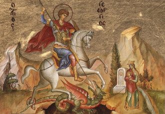 23 ноября церковный праздник - День Георгия Победоносца