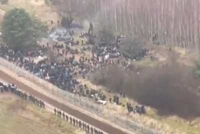 Війська Польщі переведені у бойову готовність на кордоні з Білоруссю через ситуацію з мігрантами Війська Польщі переведені у бойову готовність на кордоні з Білоруссю через ситуацію з мігрантами